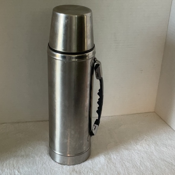 Stainless Steel vintage champ Thermos with Handle - Picture 1 of 4